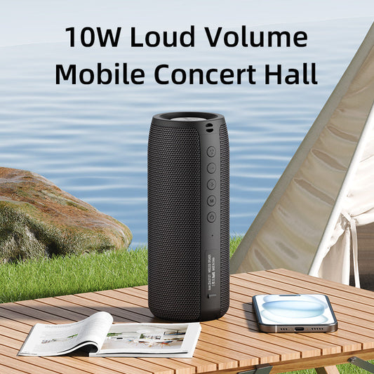 ZEALOT Portable Bluetooth Speakers Wireless Speaker S51 Samll Outdoor Speaker Waterproof IPX5, Stereo Pairing/USB/MIC/TF Card/AUX for iOS Andriod Gift-1